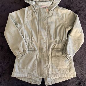 Girls Old Navy olive color jacket size 5T